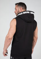 Gorilla Wear Milwaukee S/L Zipped Hoodie - Zwart