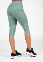 Gorilla Wear Monroe Cropped Leggings - Vert