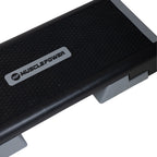 Muscle Power Step aérobie réglable - Monobloc XXL - Noir/Gris
