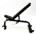Muscle Power Banc d'entraînement réglable - Banc de musculation - Noir