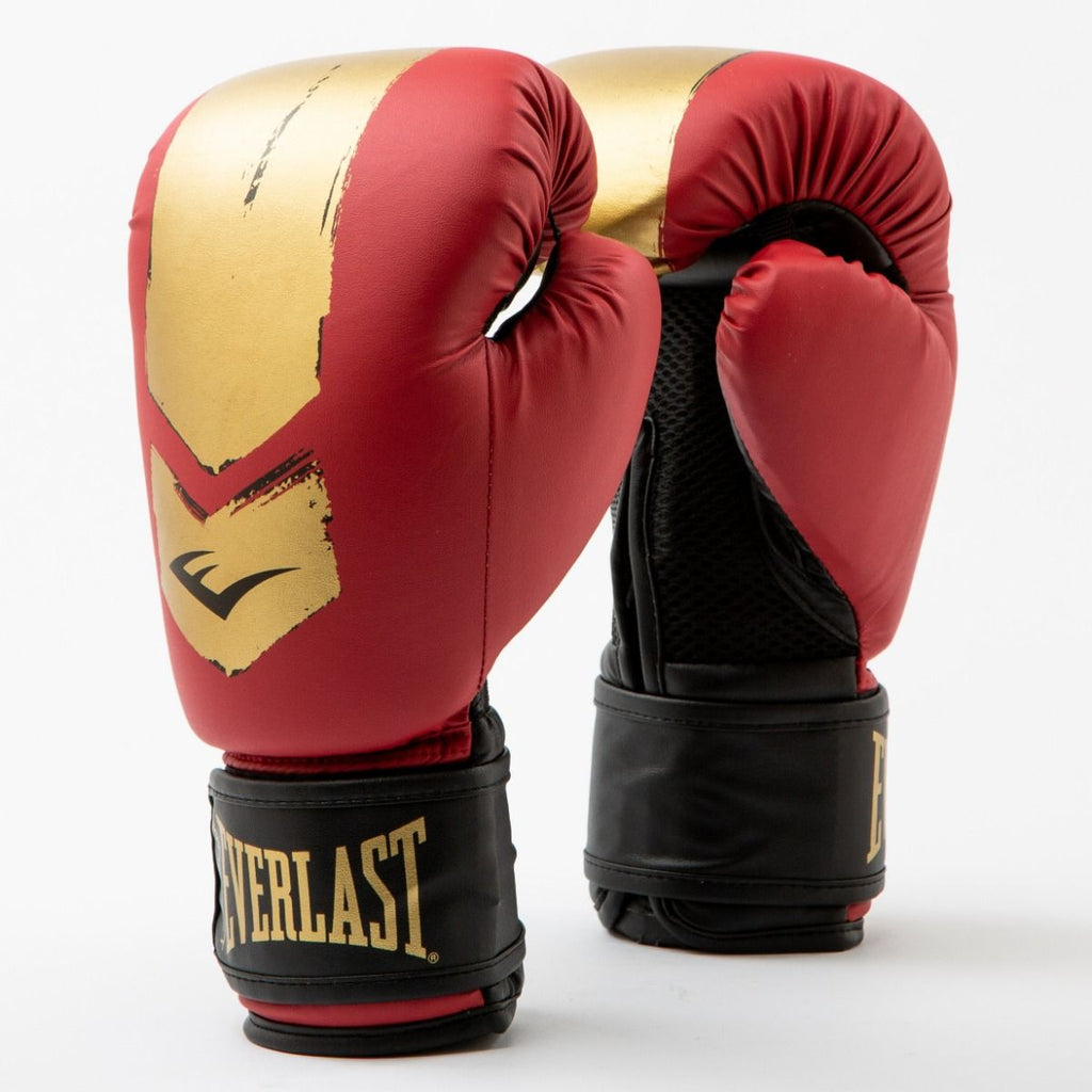 Everlast Prospect 2 Kit De Sac Lourd - Sac De Boxe & Gants De Boxe - Rouge/Dorë
