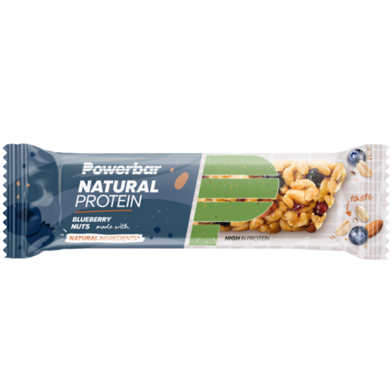 Powerbar Natural Protein Bar - 18 x 40 gr - Bosbes Noten