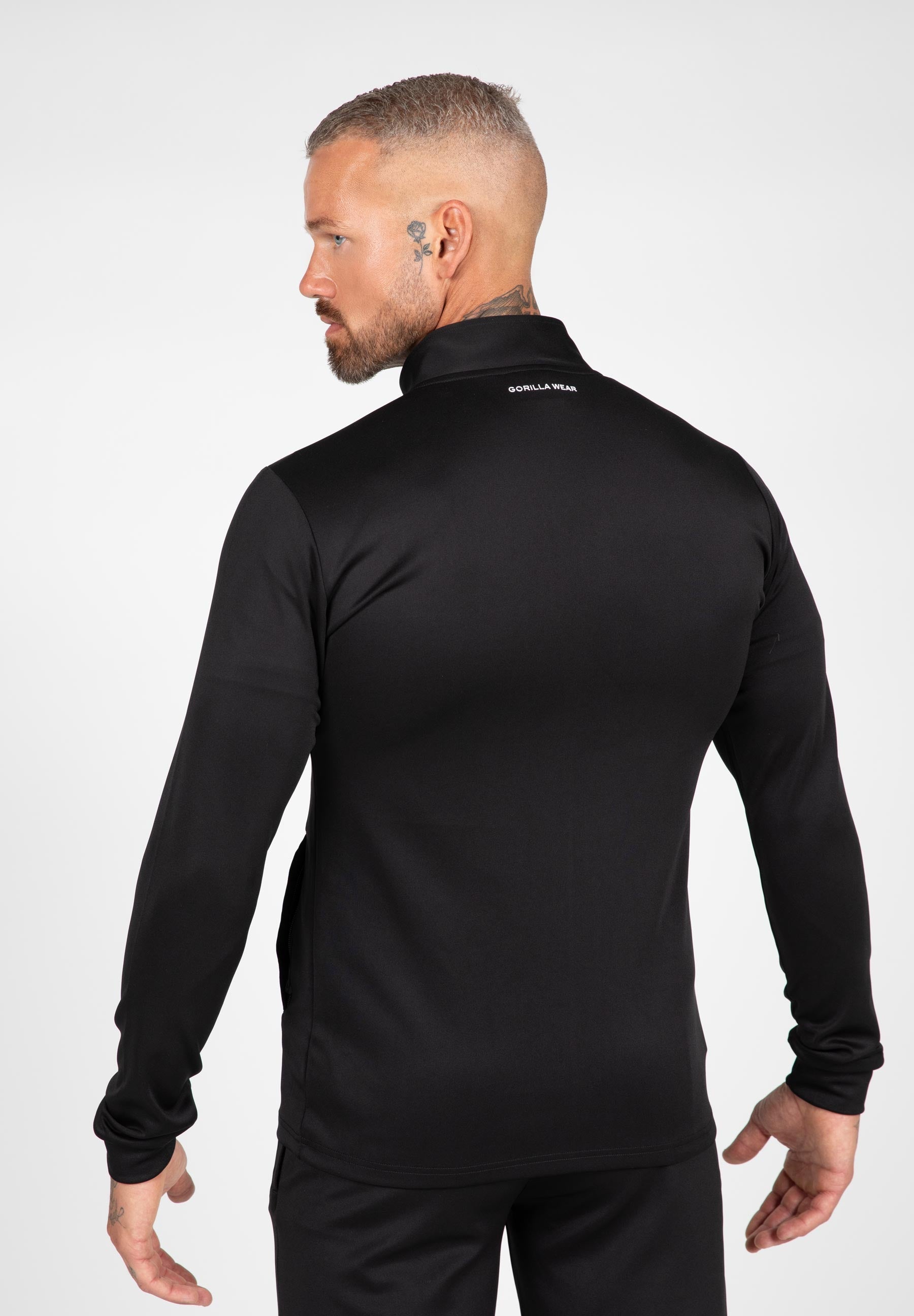 Gorilla Wear Vernon Trainingsjas - Track Jacket - Zwart