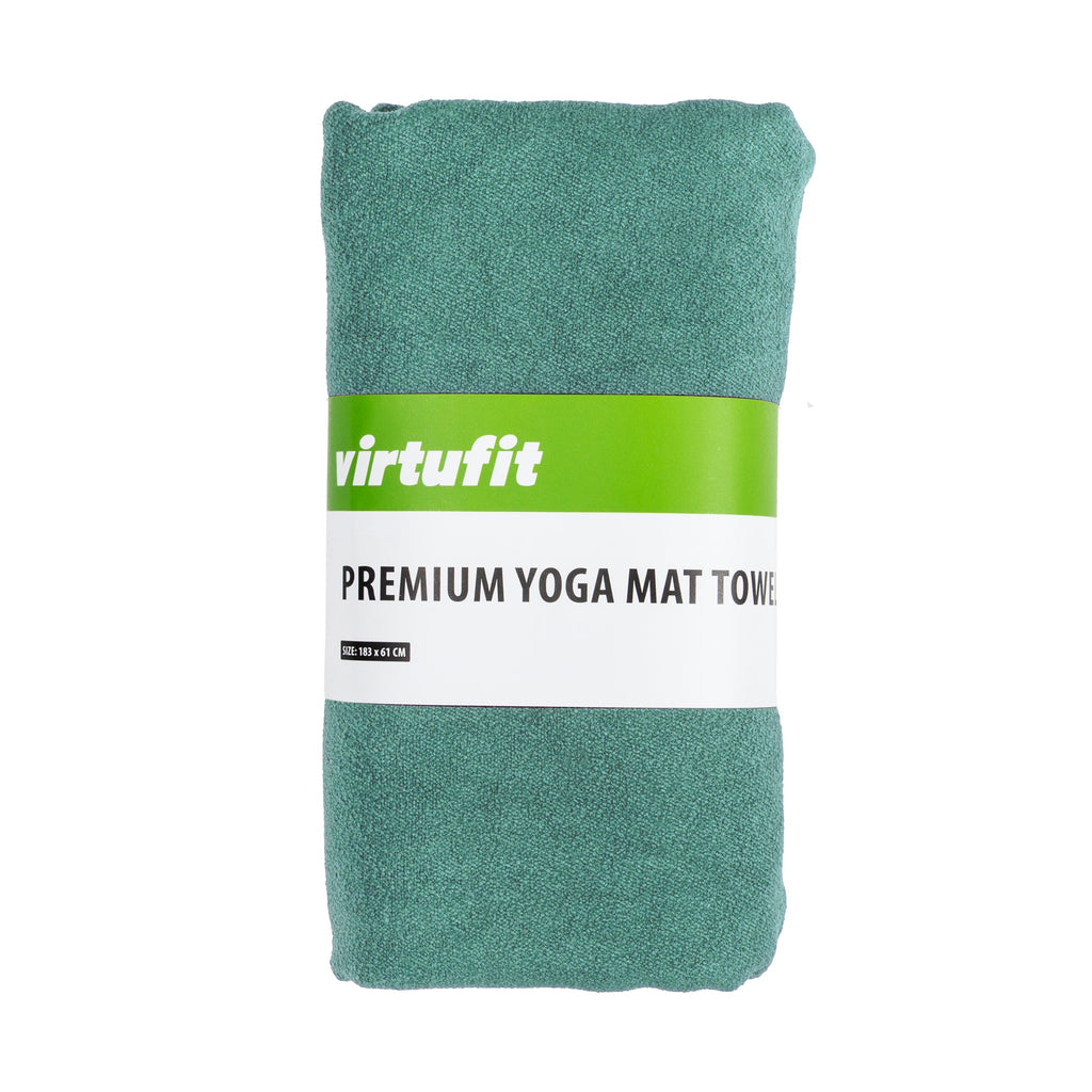 Serviette pour tapis de yoga VirtuFit Premium - 183 x 61 cm - Ocean Green