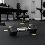VirtuFit Hexa Dumbbell Pro Set - 2 x 1 kg