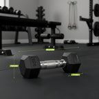 VirtuFit Hexa Dumbbell Pro - 2 kg - Per Stuk