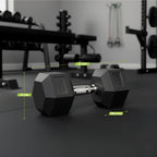 VirtuFit Hexa Dumbbell Pro Set - 2 x 35 kg