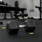 VirtuFit Hexa Dumbbell Pro - 37,5 kg - Per Stuk