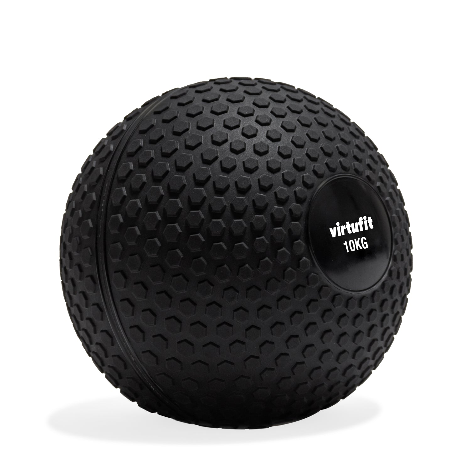 VirtuFit Slam Ball – Fitness Bal – 10 kg – Zwart
