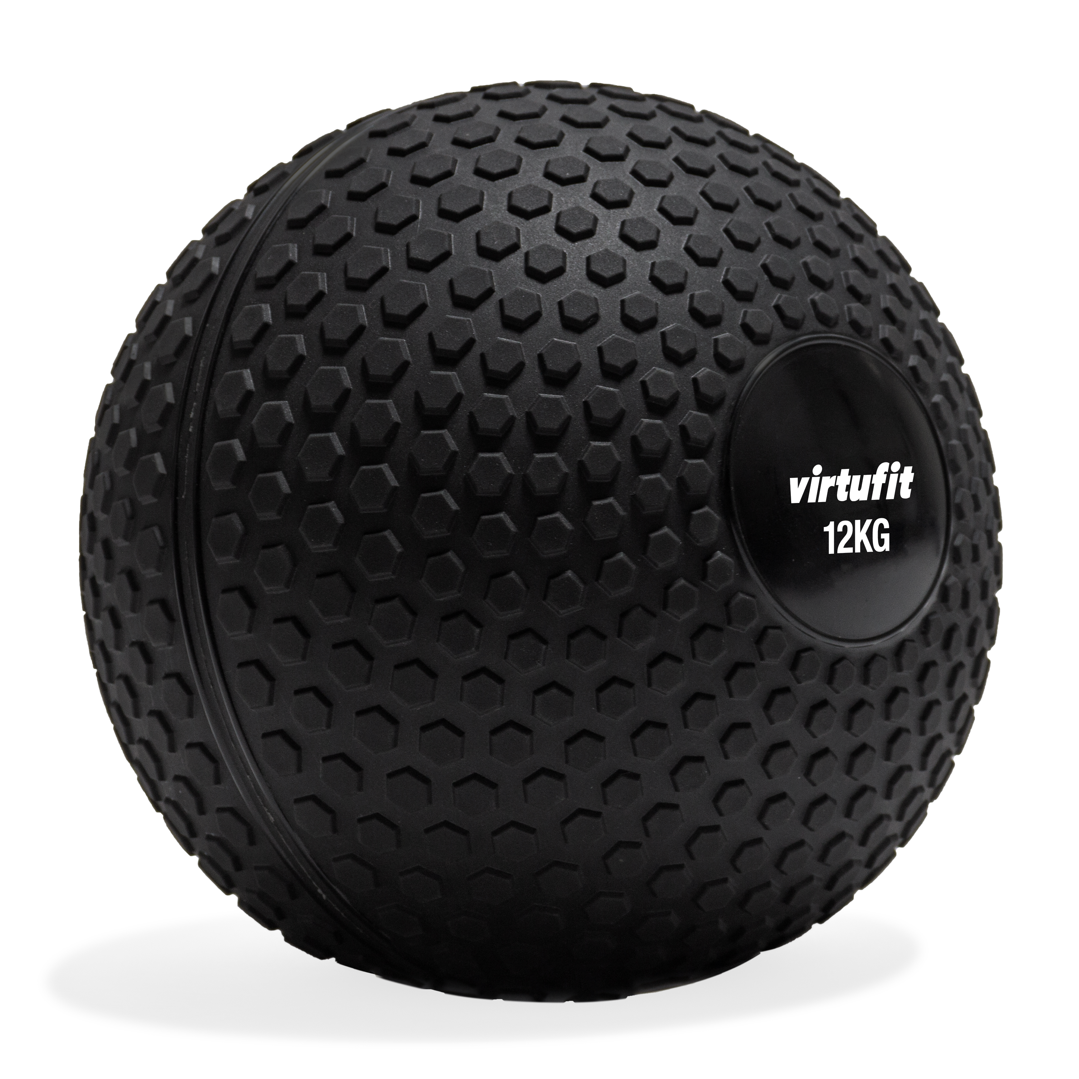 VirtuFit Slam Ball – Fitness Bal – 12 kg – Zwart