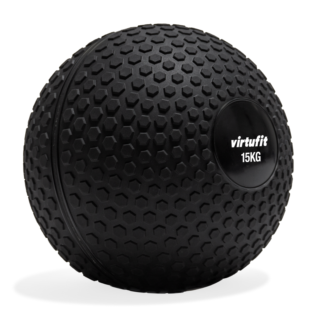 VirtuFit Slam Ball - Fitness Bal - 15 kg - Zwart