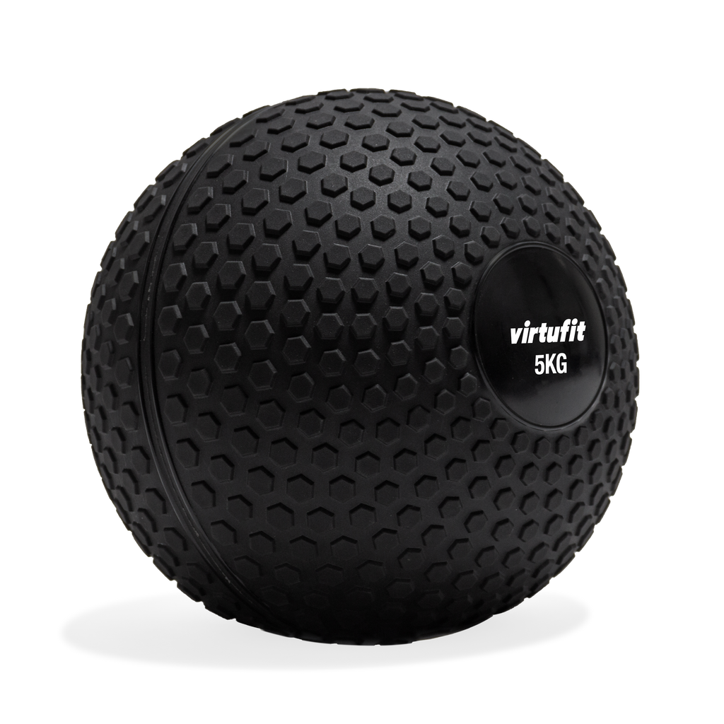 VirtuFit Slam Ball – Fitness Bal - 5 kg – Zwart