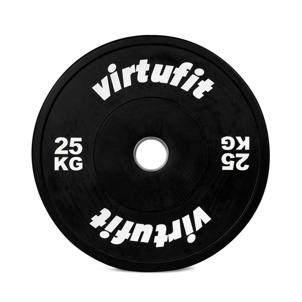 VirtuFit Bumper Plate - Olympische Halterschijf van Rubber - 50 mm - 25 kg