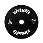 VirtuFit Bumper Plate Set - Olympische Halterschijven van Rubber - 100 kg