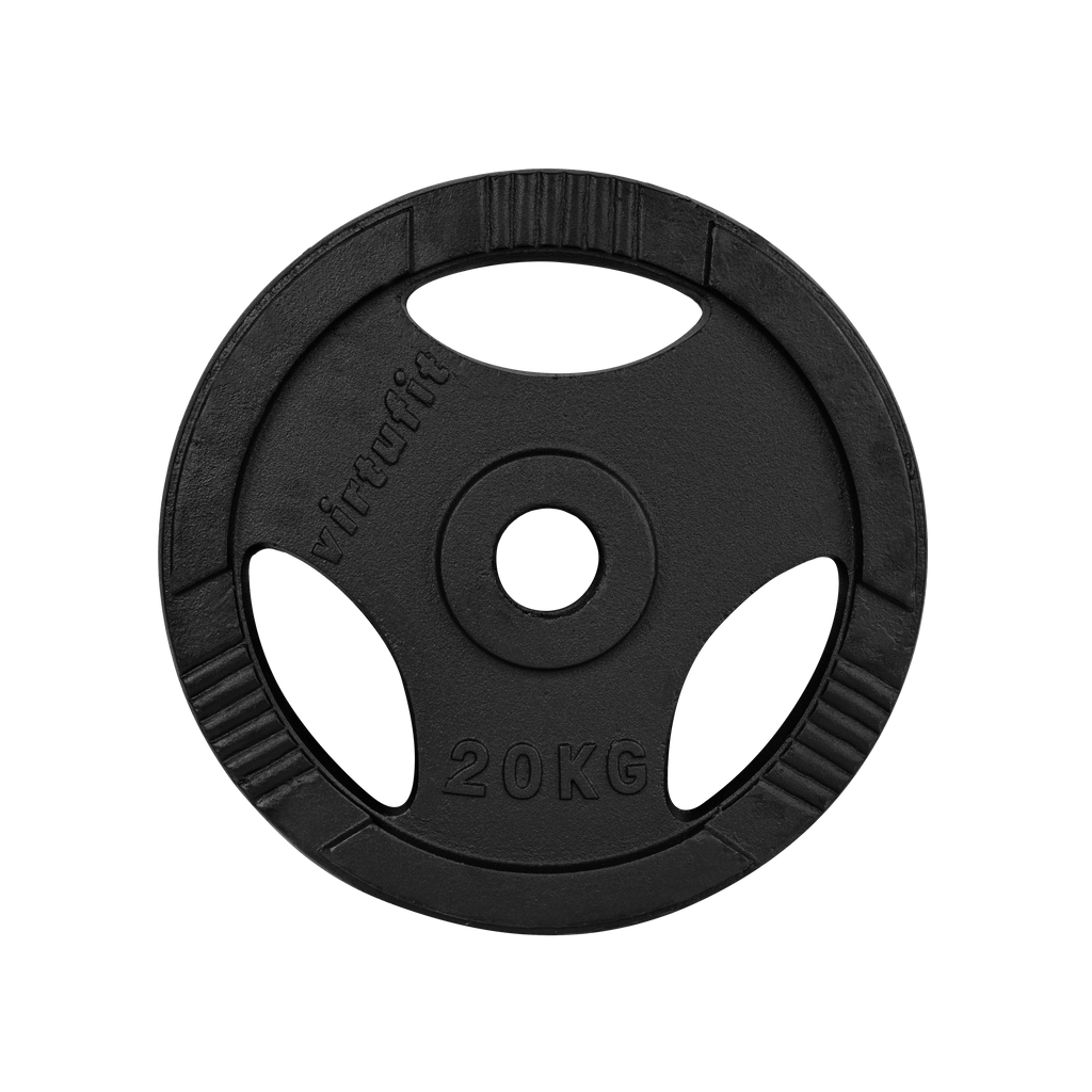 VirtuFit Disque d'Haltère Olympique en Fonte - 50 mm - 20 kg