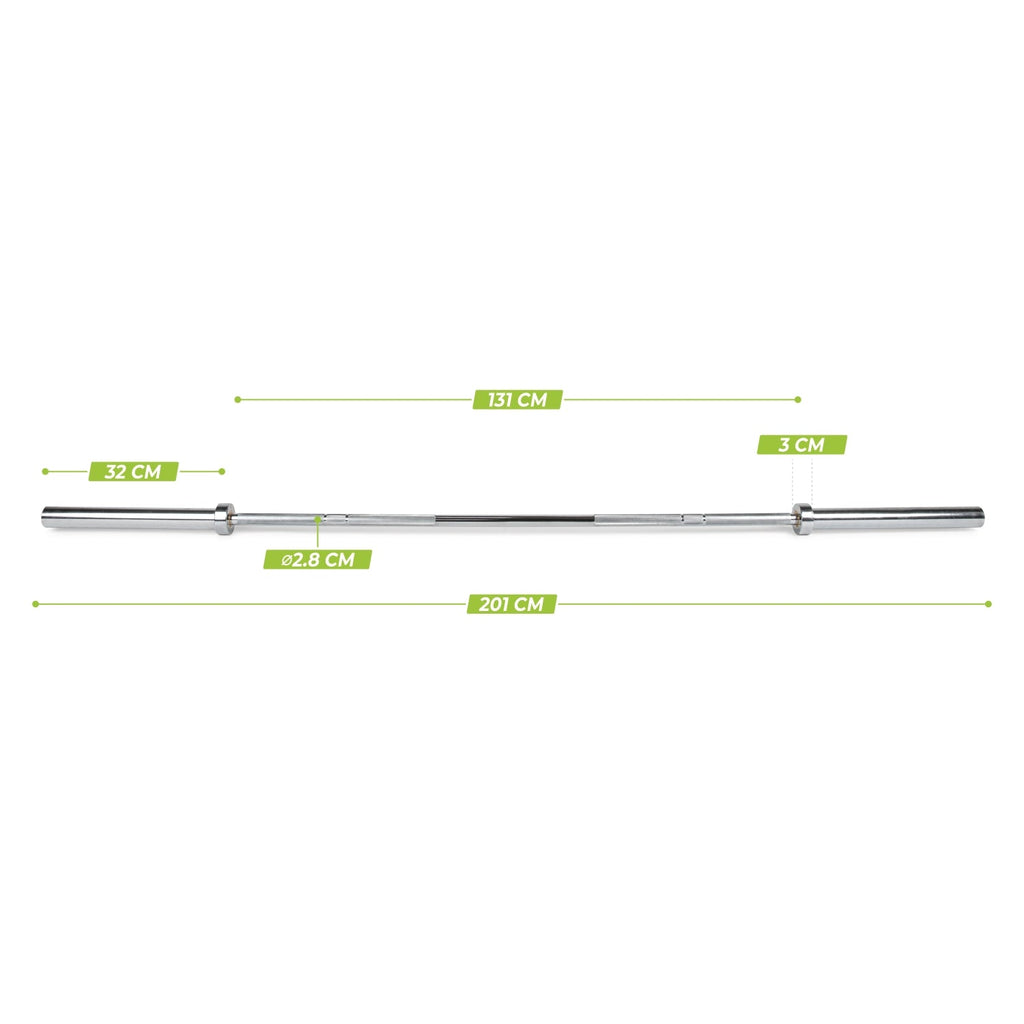 VirtuFit Olympic Halter Bar - 50 mm - 200 cm