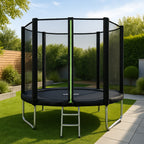 Trampoline VirtuFit avec filet de sécurité - Noir - 305 cm