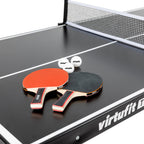 VirtuFit Mini Tafeltennistafel TT160 - Met 2 Batjes en 3 Ballen