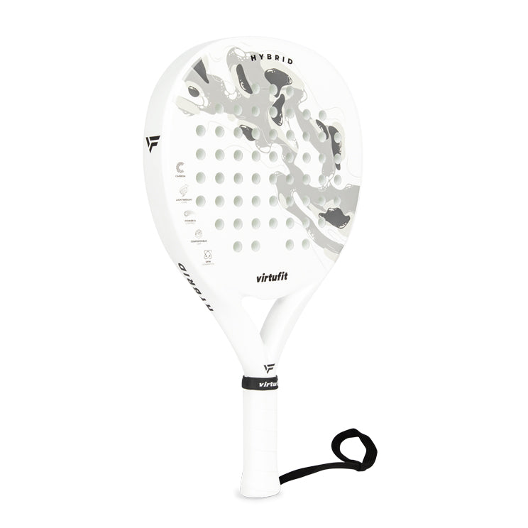 VirtuFit Hybrid Padel Set - Wit - Grijs