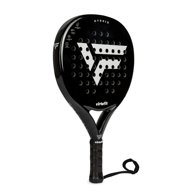 VirtuFit Hybrid Padel Set - Zwart - Silver