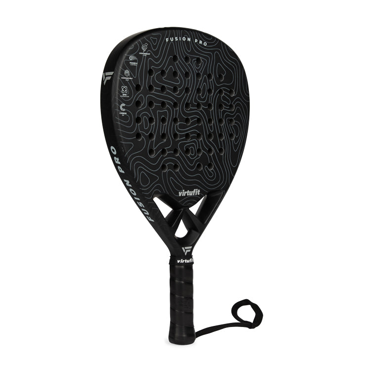 VirtuFit Fusion Pro Padel Set - Zwart - Grijs