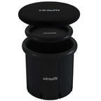 VirtuFit IJsbad XXL - 375 Liter - Antraciet - Inclusief accessoires - Tweedekans