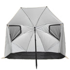 VirtuFit Strandparasol Premium - Windscherm - 225 cm - Beige - Tweedekans