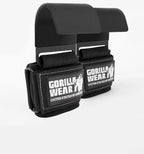 Gorilla Wear Weight Lifting Hooks - Noir/Blanc