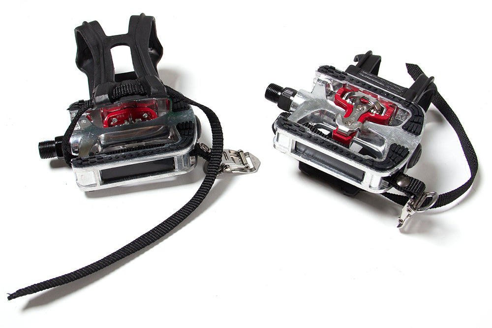VirtuFit Universal SPD Duo Pédales 14 mm