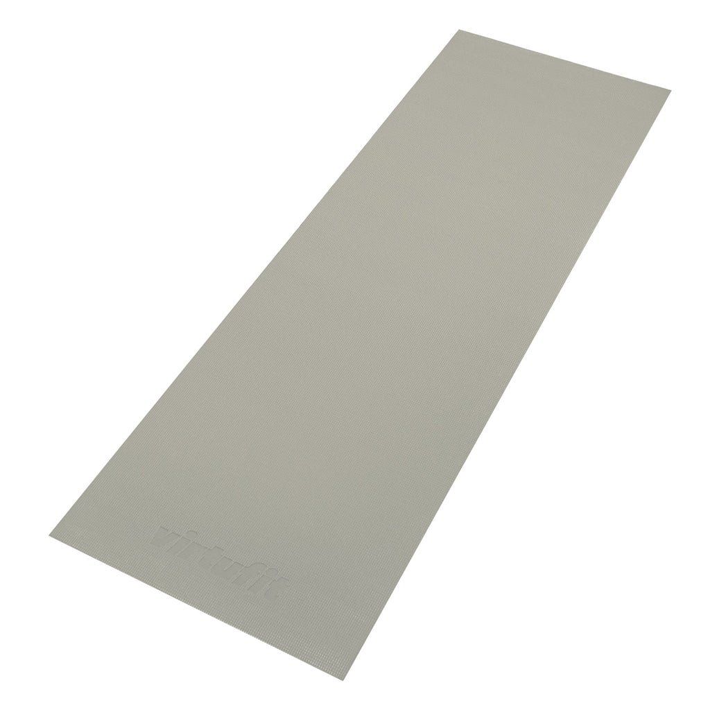Tapis de yoga VirtuFit Premium - 183 x 61 x 0,4 cm - Gris naturel
