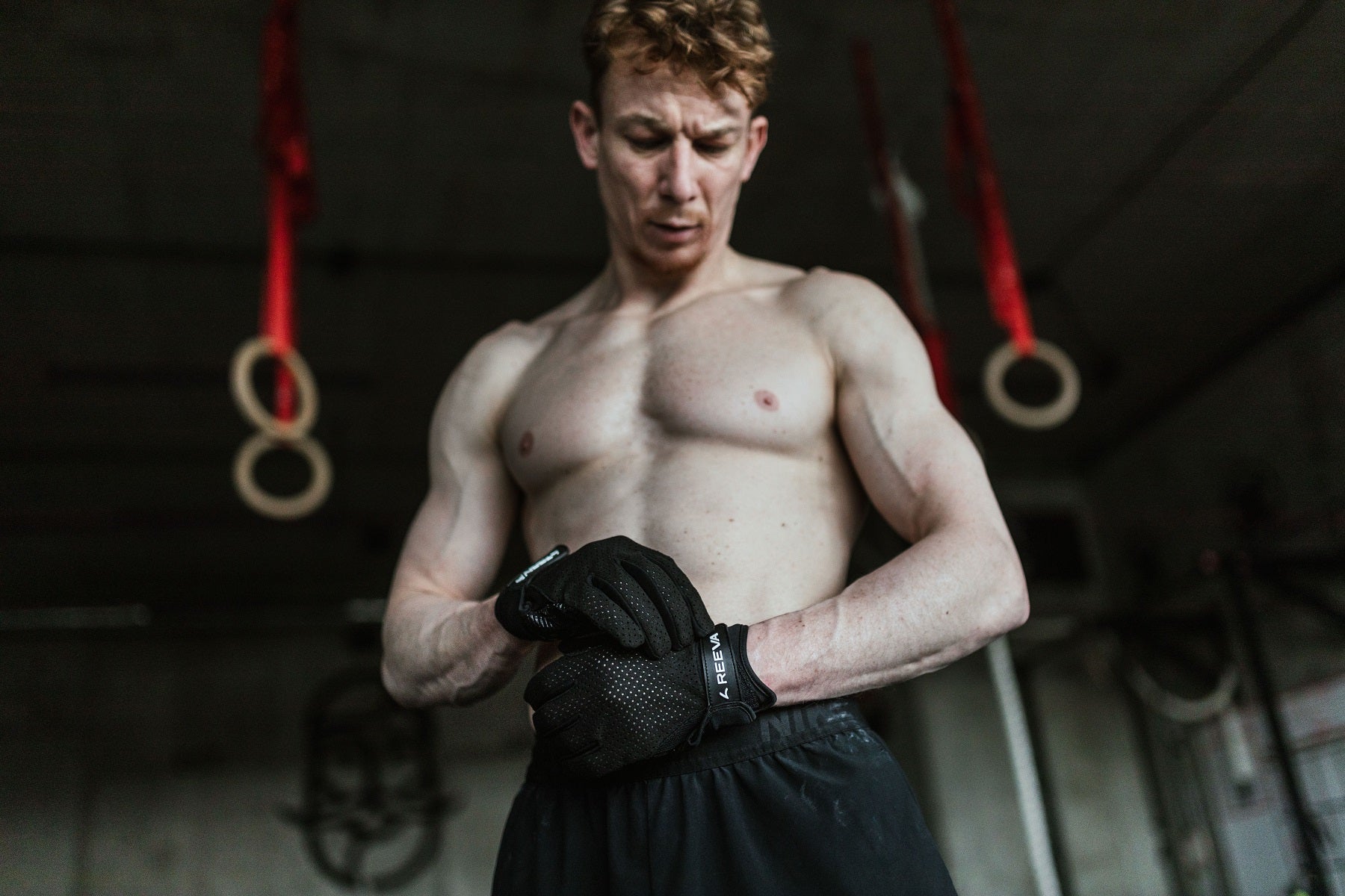 Reeva Ultra Grip Gants de Fitness - Cuir