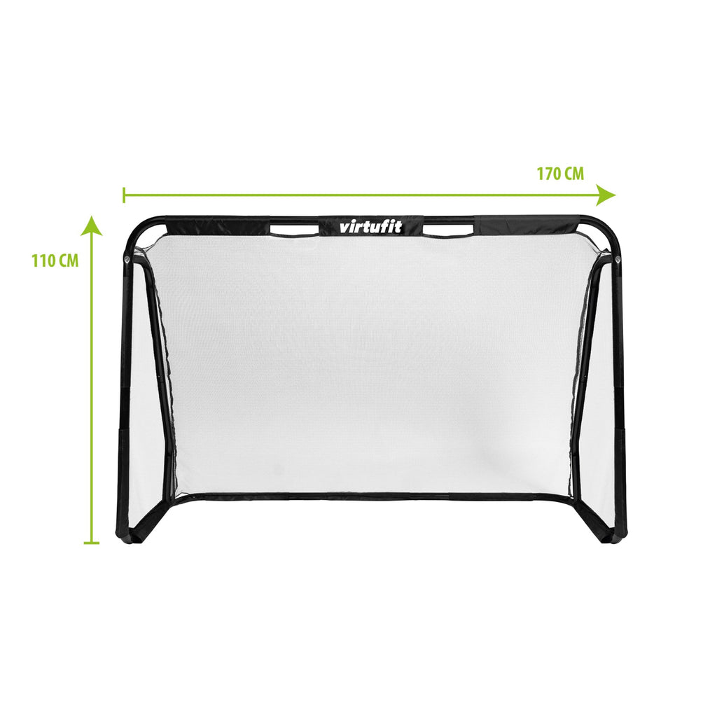 VirtuFit Voetbaldoel Pro met Doelwand - Voetbal Goal - 170 x 110 cm
