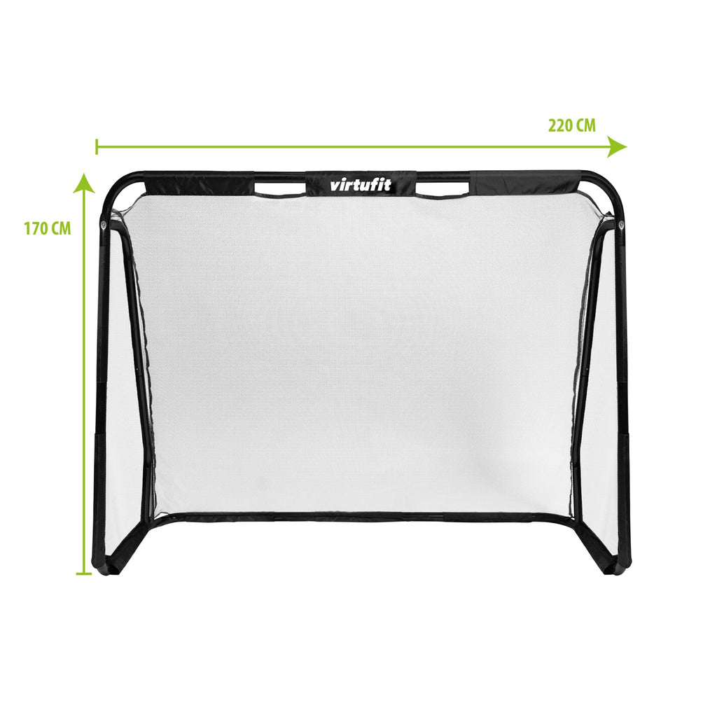 VirtuFit Voetbaldoel Pro met Doelwand - Voetbal Goal - 220 x 170 cm