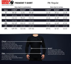Gorilla Wear Fremont T-shirt - Noir/Blanc