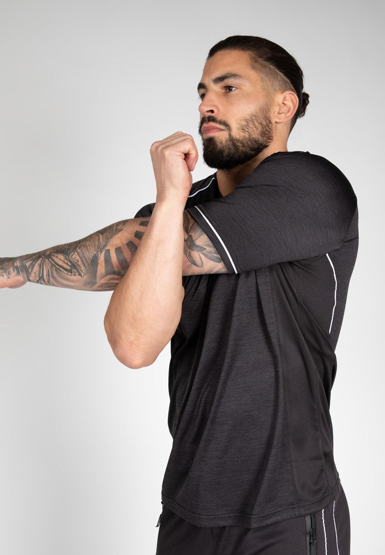Gorilla Wear Fremont T-shirt - Noir/Blanc
