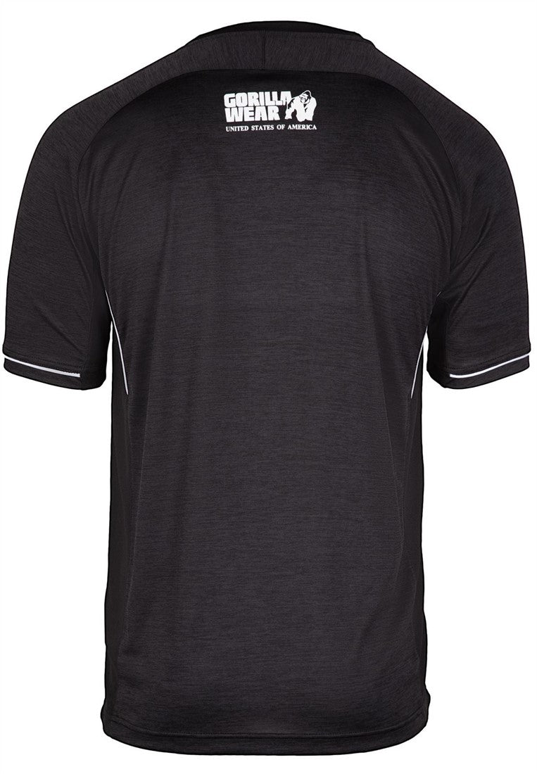 Gorilla Wear Fremont T-shirt - Noir/Blanc