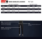 Gorilla Wear Neiro Seamless Leggings - Zwart