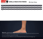 Gorilla Wear Gym Hybrids Sportschoenen - Zwart/Bruin