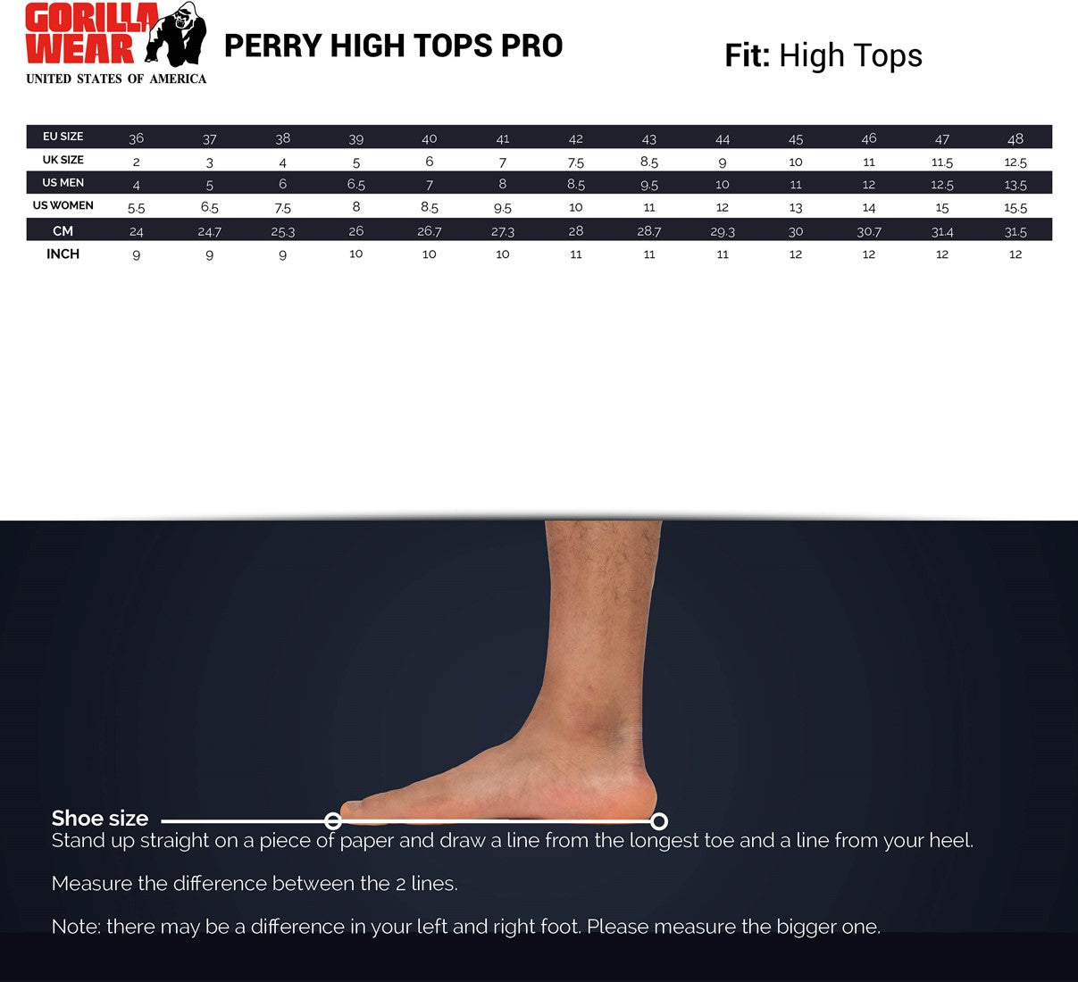 Gorilla Wear Perry High Tops Pro - Legergroen