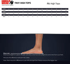 Gorilla Wear Troy High Tops - Blanc