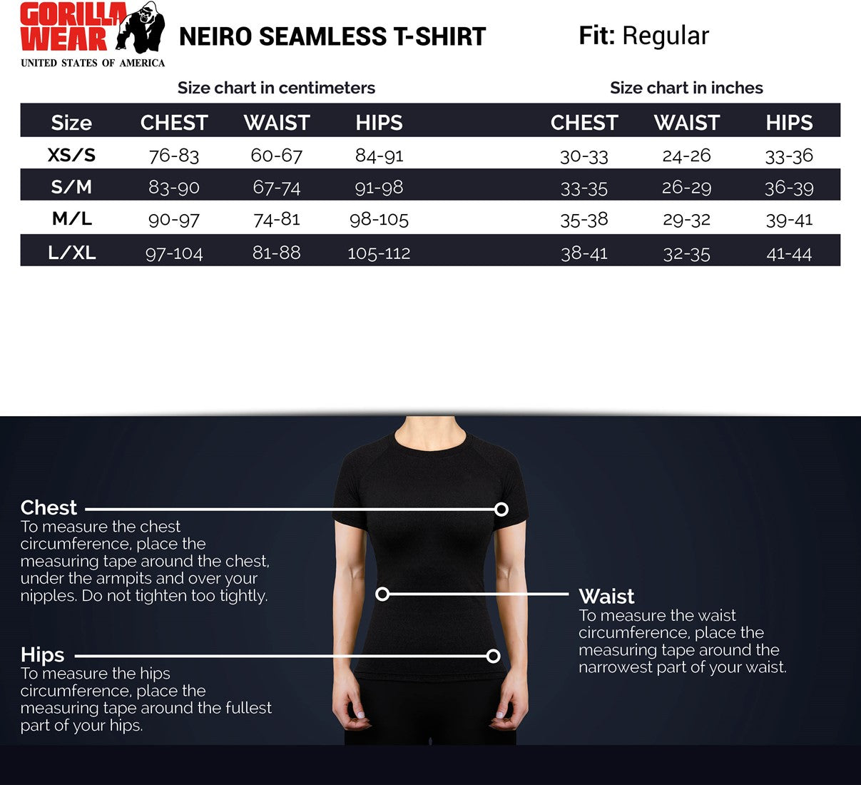 Gorilla Wear Neiro Seamless T-shirt - Legergroen