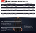 Gorilla Wear Hamilton Hybrid Long Sleeve - Zwart