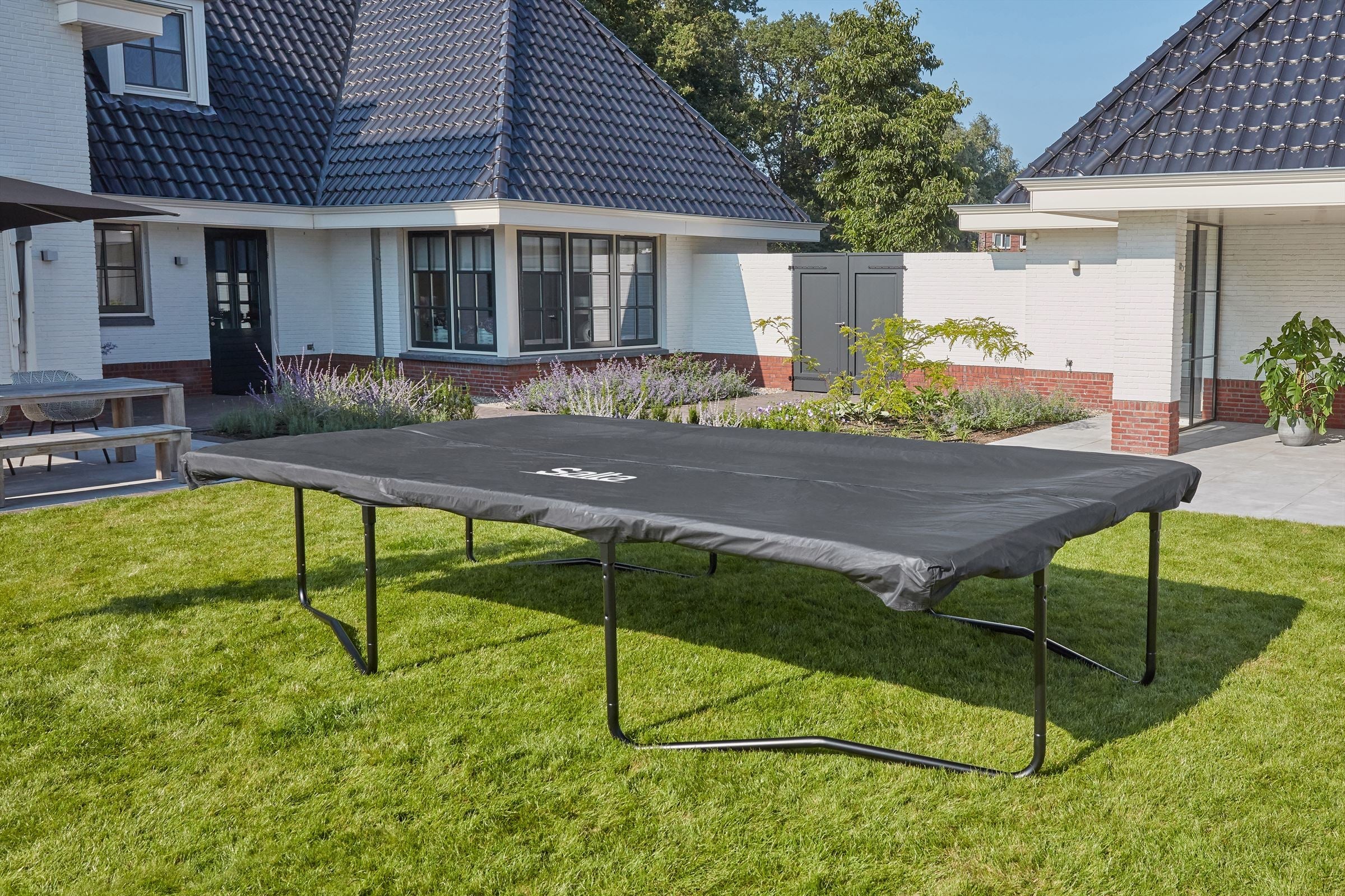 Salta Trampoline Beschermhoes - 244 x 396 cm - Zwart