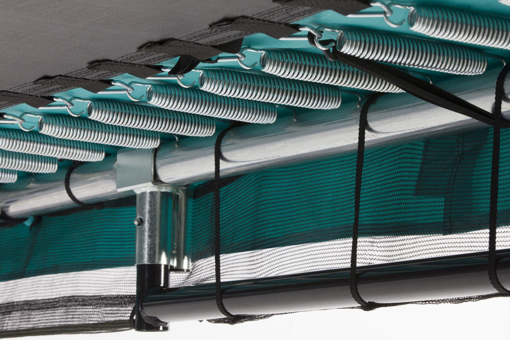 Salta Comfort Edition Ground Trampoline met Veiligheidsnet - 153 x 214 cm - Groen