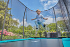Salta Comfort Edition Ground Trampoline met Veiligheidsnet - 153 x 214 cm - Groen