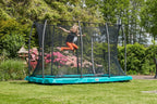 Salta Comfort Edition Ground Trampoline met Veiligheidsnet - 305 x 214 cm - Groen