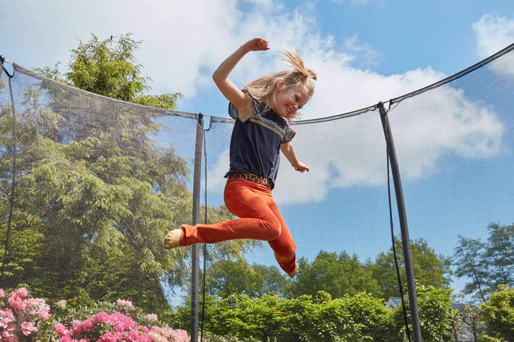 Salta Comfort Edition Ground Trampoline met Veiligheidsnet - 251 cm - Roze