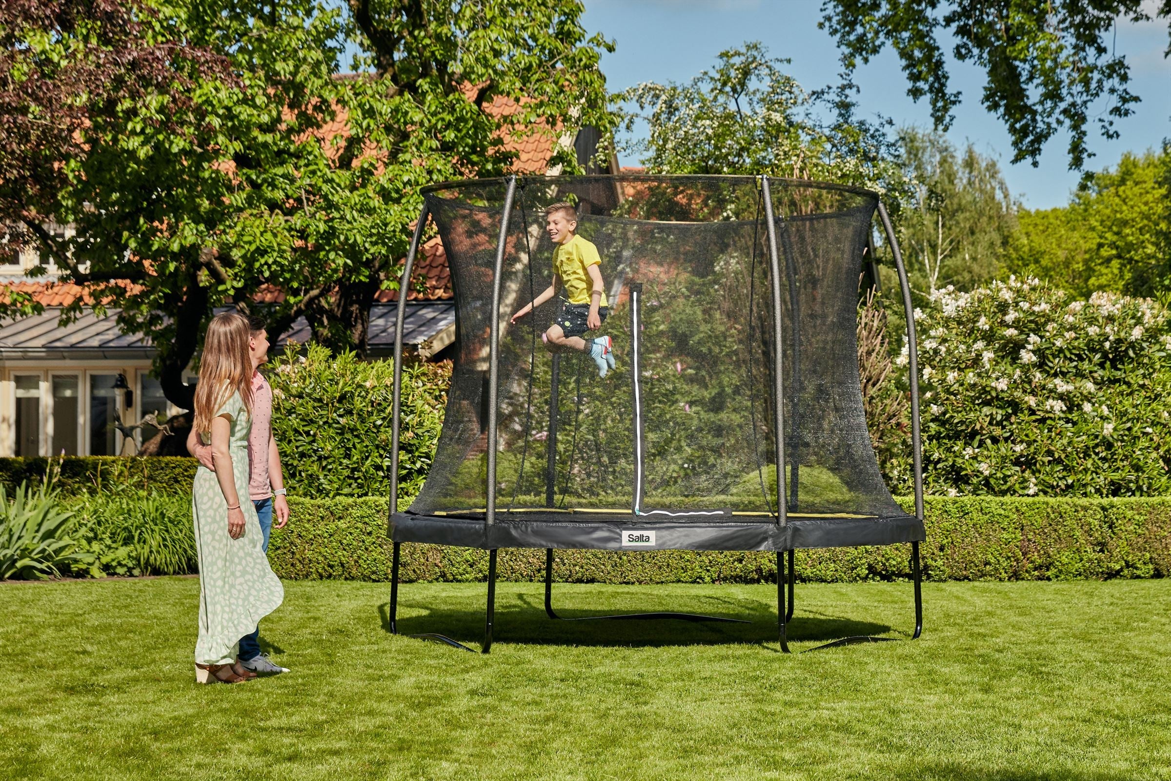 Salta Comfort Edition Trampoline met Veiligheidsnet - 183 cm - Zwart