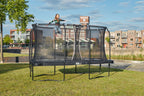 Salta Premium Edition Trampoline met Veiligheidsnet - Zwart - 214 x 153 cm
