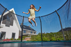 Salta Premium Ground Trampoline met Veiligheidsnet - 396 cm - Groen